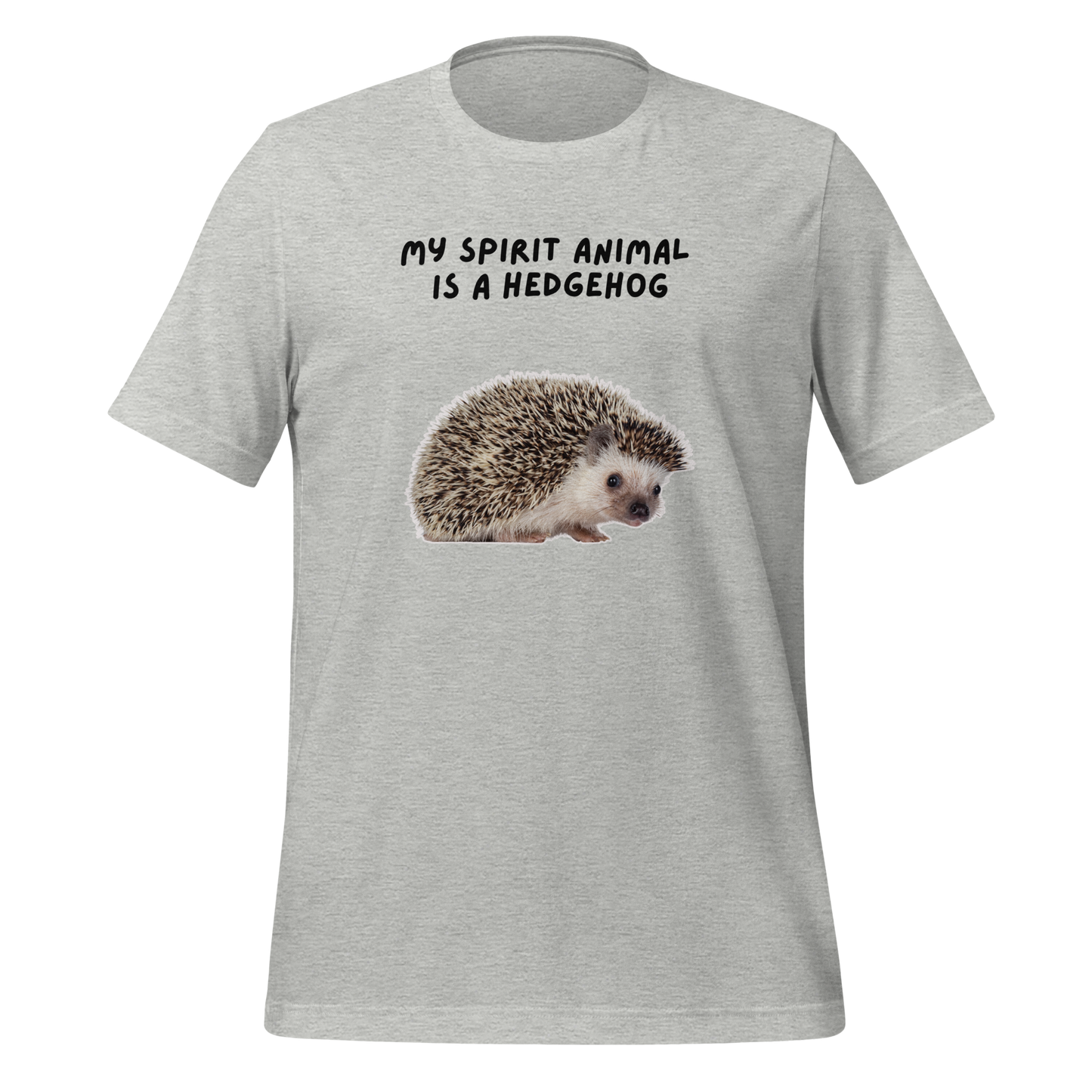 My Spirit Animal Is A Hedgehog | T-Shirt | The Neurospicy Store Athletic Heather