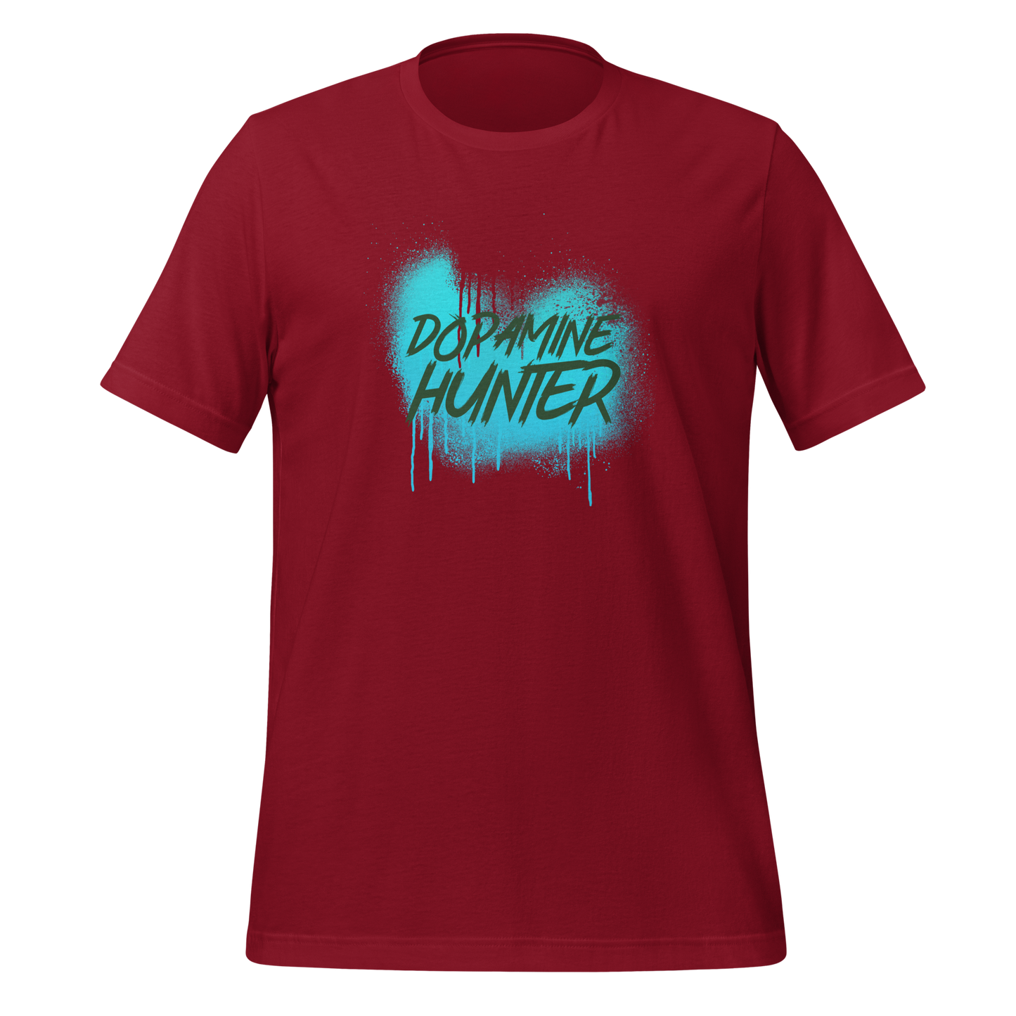 Dopamine Hunter | T-Shirt | The Neurospicy Store Cardinal