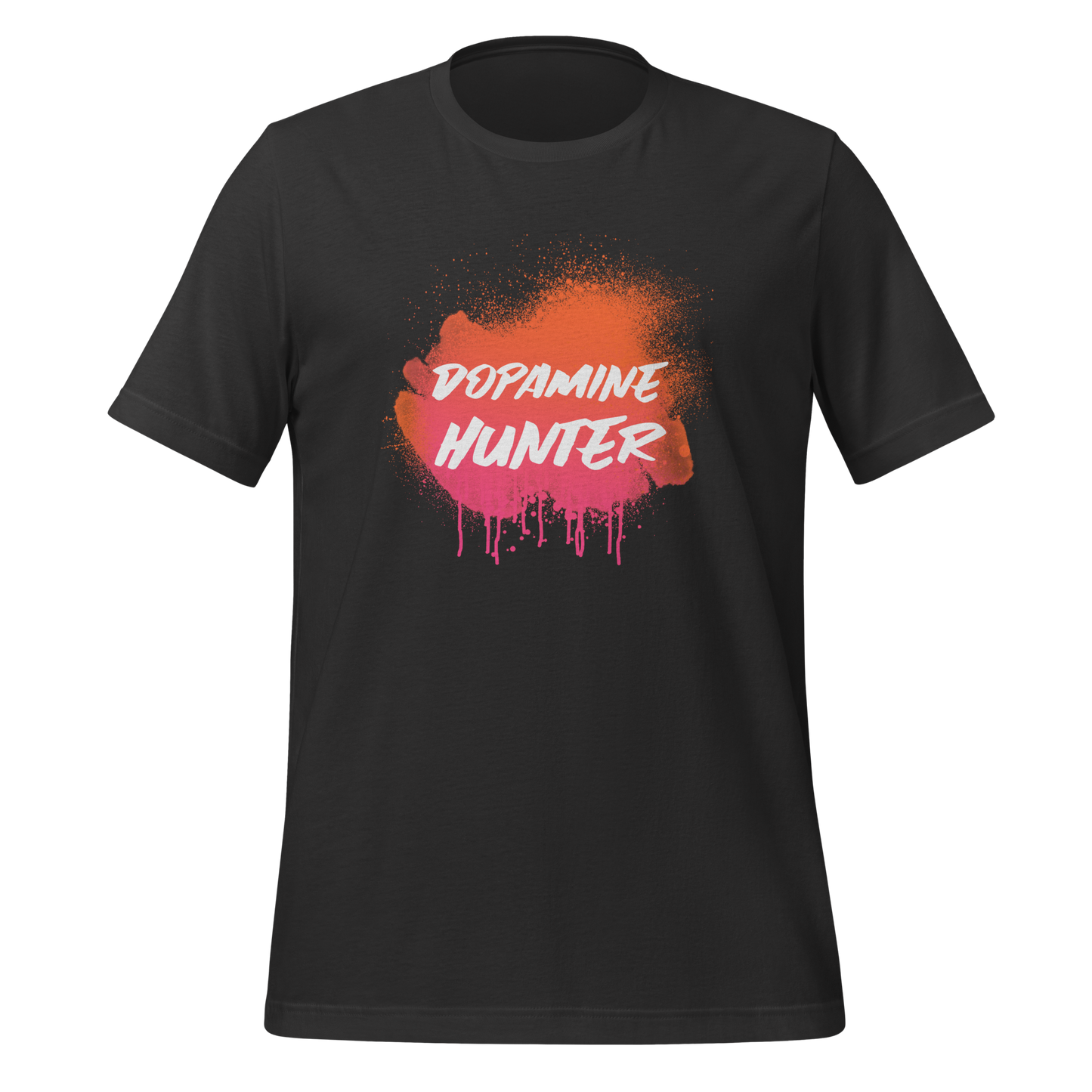 Dopamine Hunter | T-Shirt | The Neurospicy Store Dark Grey