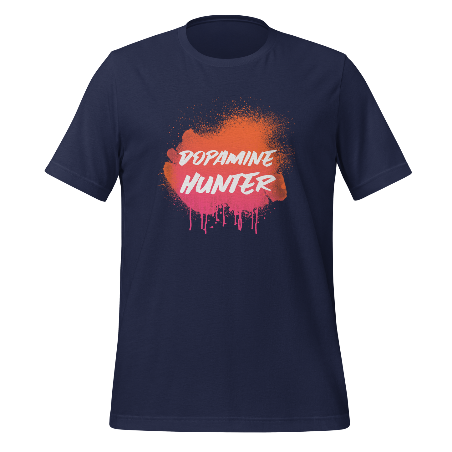 Dopamine Hunter | T-Shirt | The Neurospicy Store Navy
