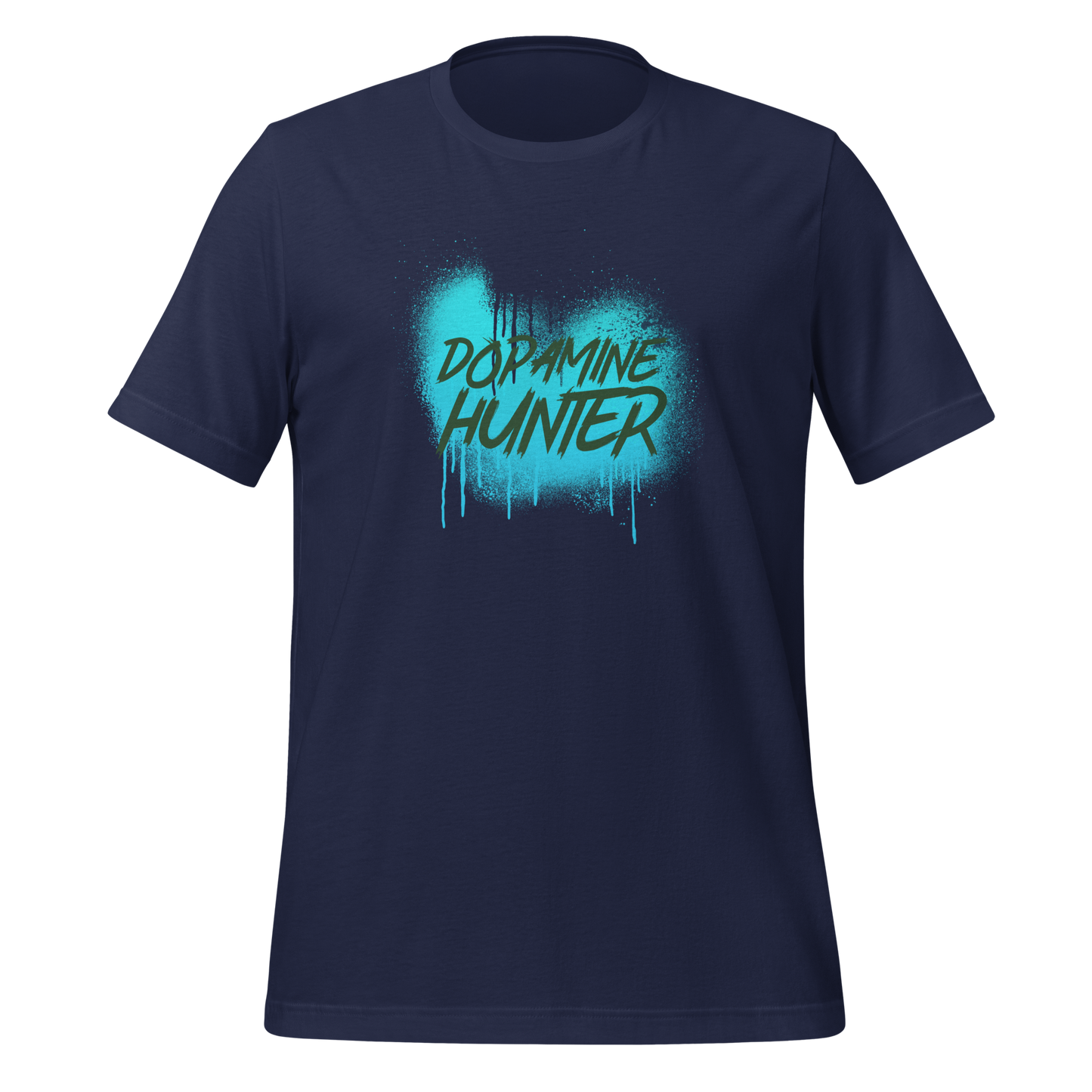 Dopamine Hunter | T-Shirt | The Neurospicy Store Navy