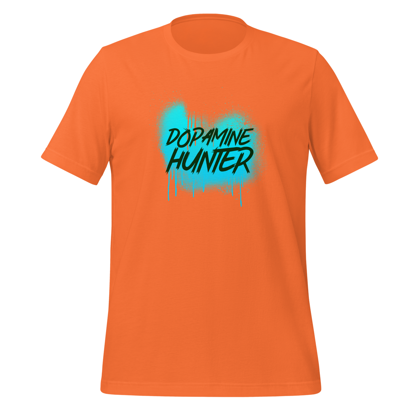 Dopamine Hunter | T-Shirt | The Neurospicy Store Orange