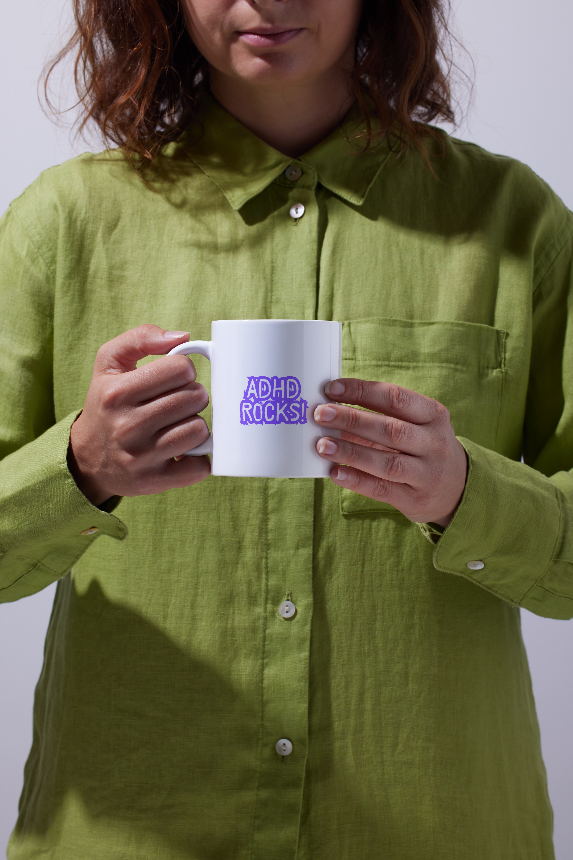 ADHD Rocks! | White Glossy Mug | The Neurospicy Store