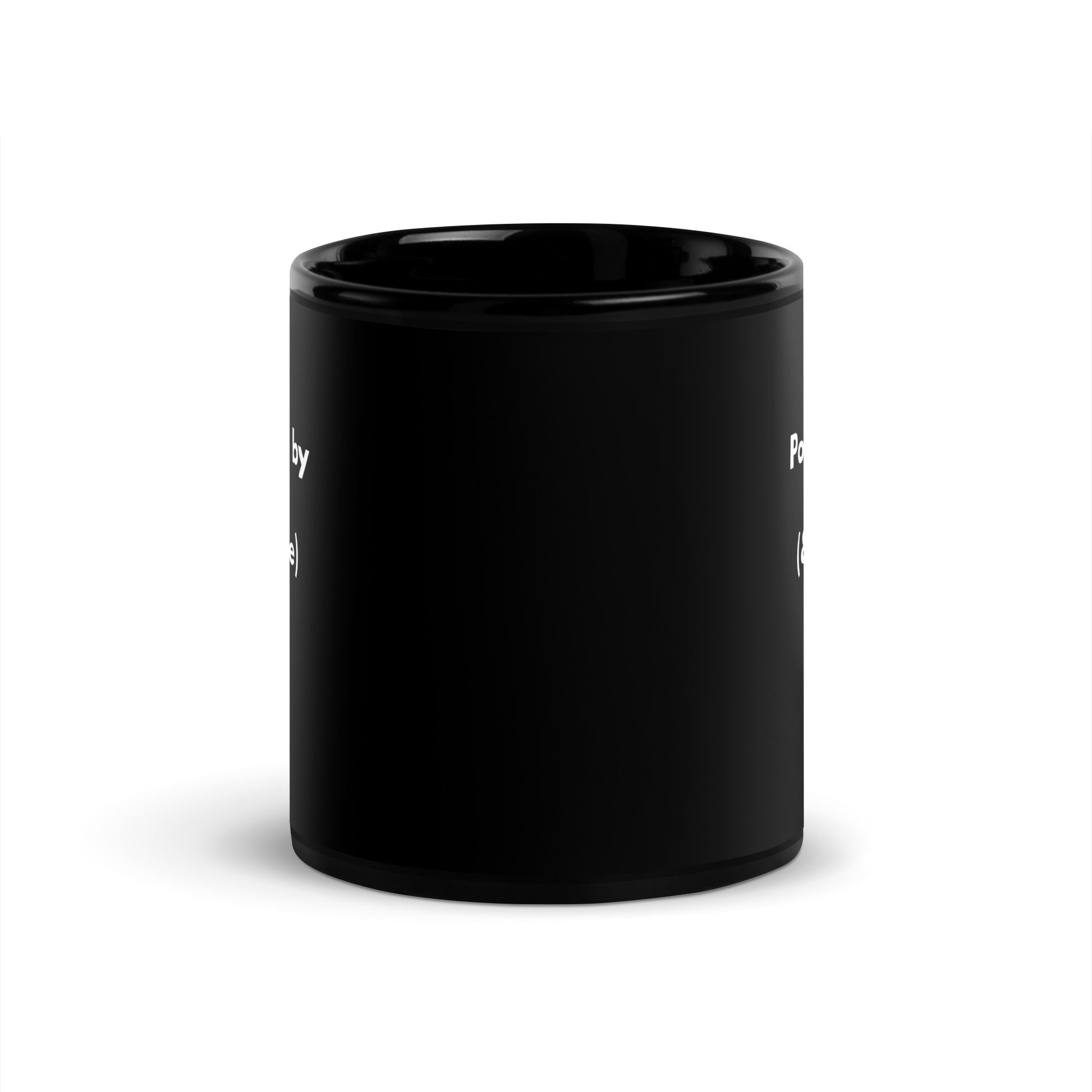 Powered by ADHD (& Coffee) | Black Glossy Mug | The Neurospicy Store
