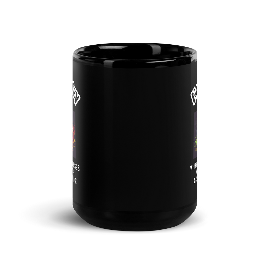 Neurospicy Chef Whipping Up Surprises With An Extra Dash Of Dopamine | Black Glossy Mug | The Neurospicy Store