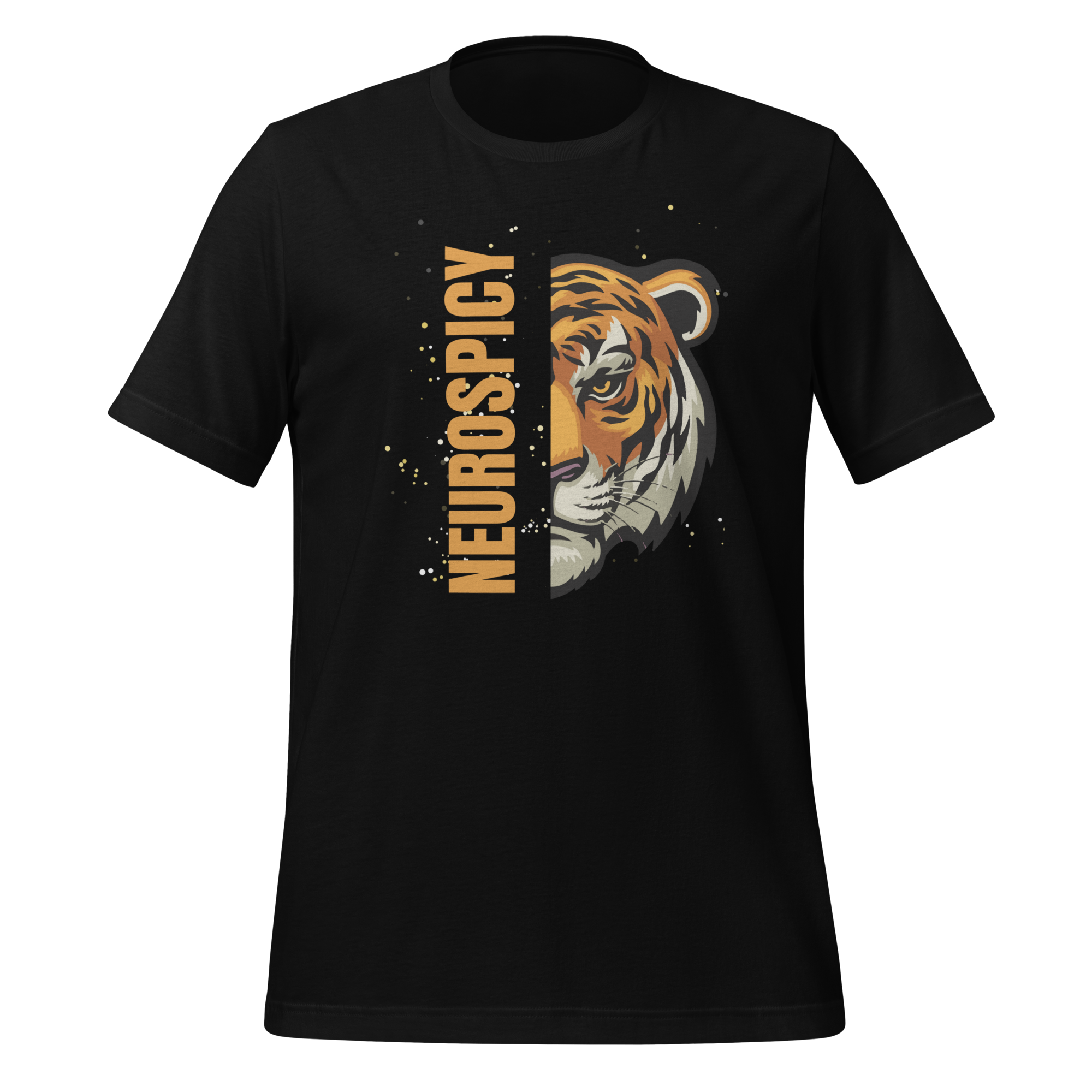 Neurospicy | T-Shirt | The Neurospicy Store Black