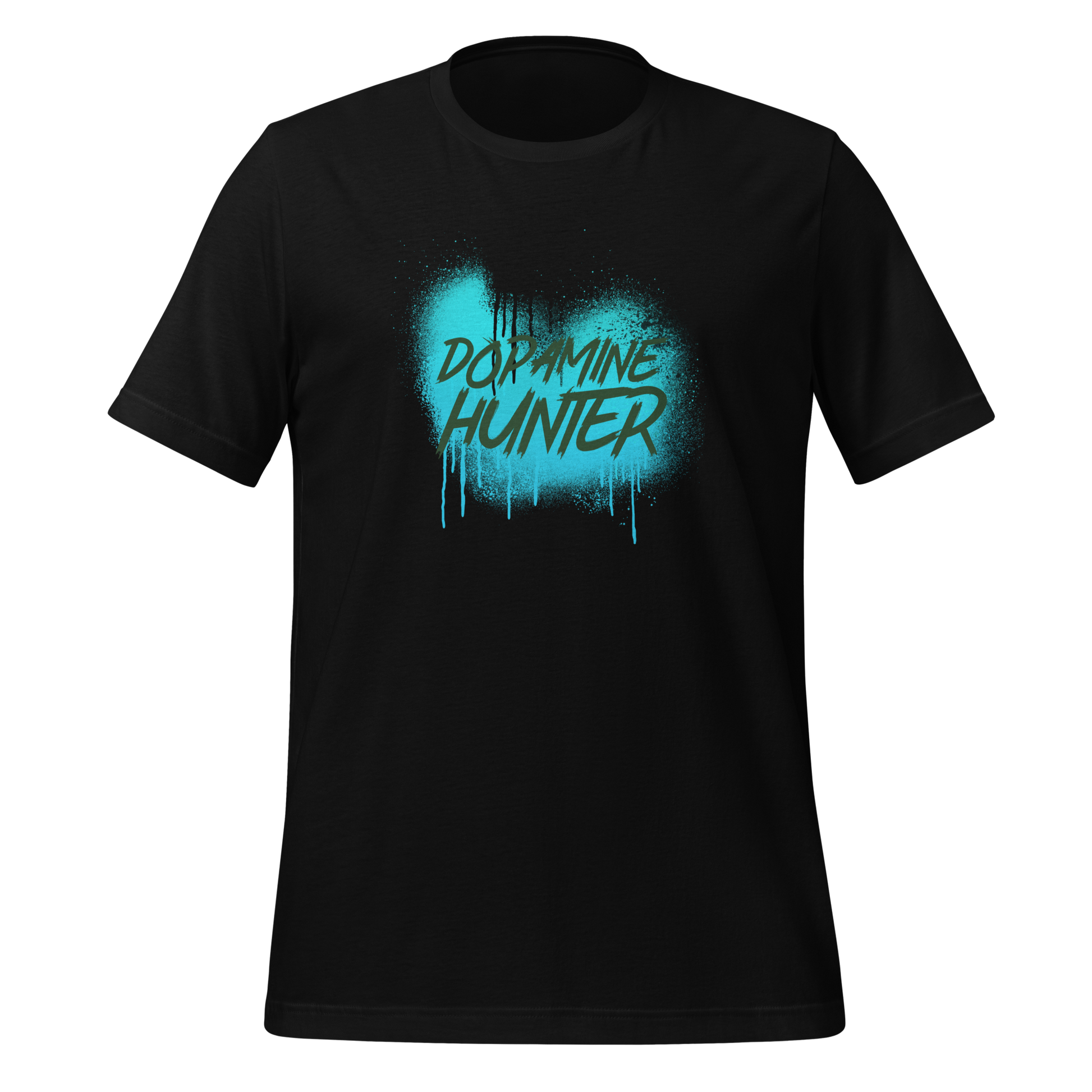 Dopamine Hunter | T-Shirt | The Neurospicy Store Black