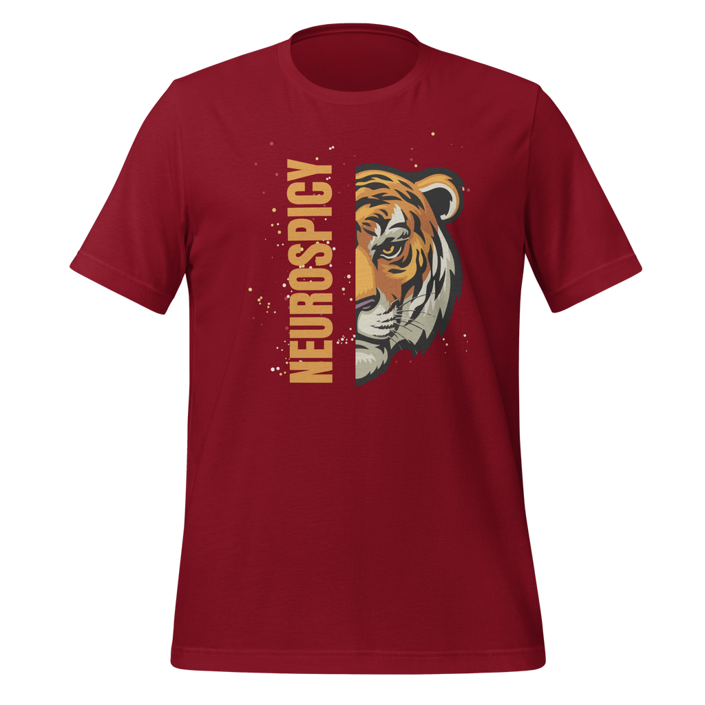 Neurospicy | T-Shirt | The Neurospicy Store Cardinal