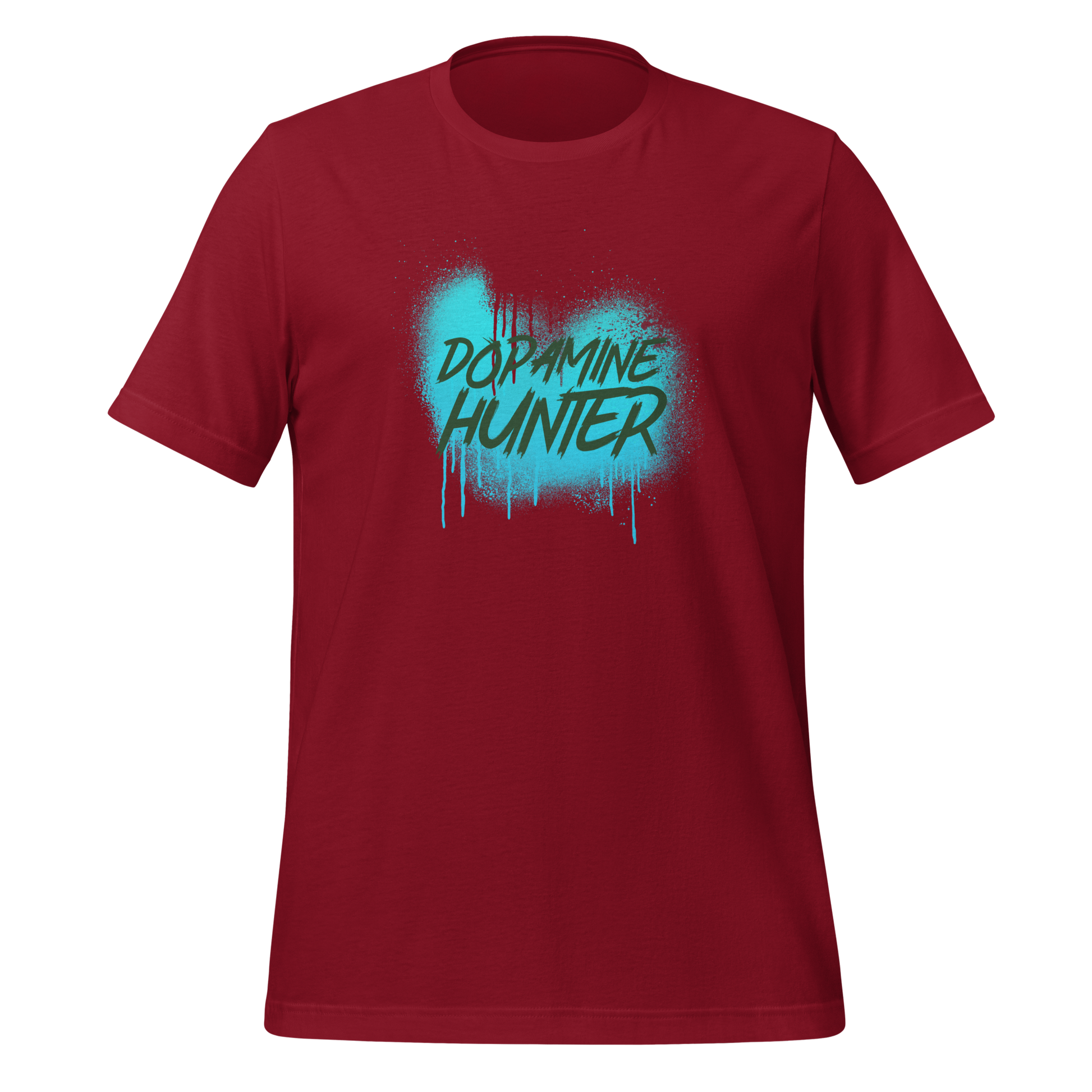 Dopamine Hunter | T-Shirt | The Neurospicy Store Cardinal