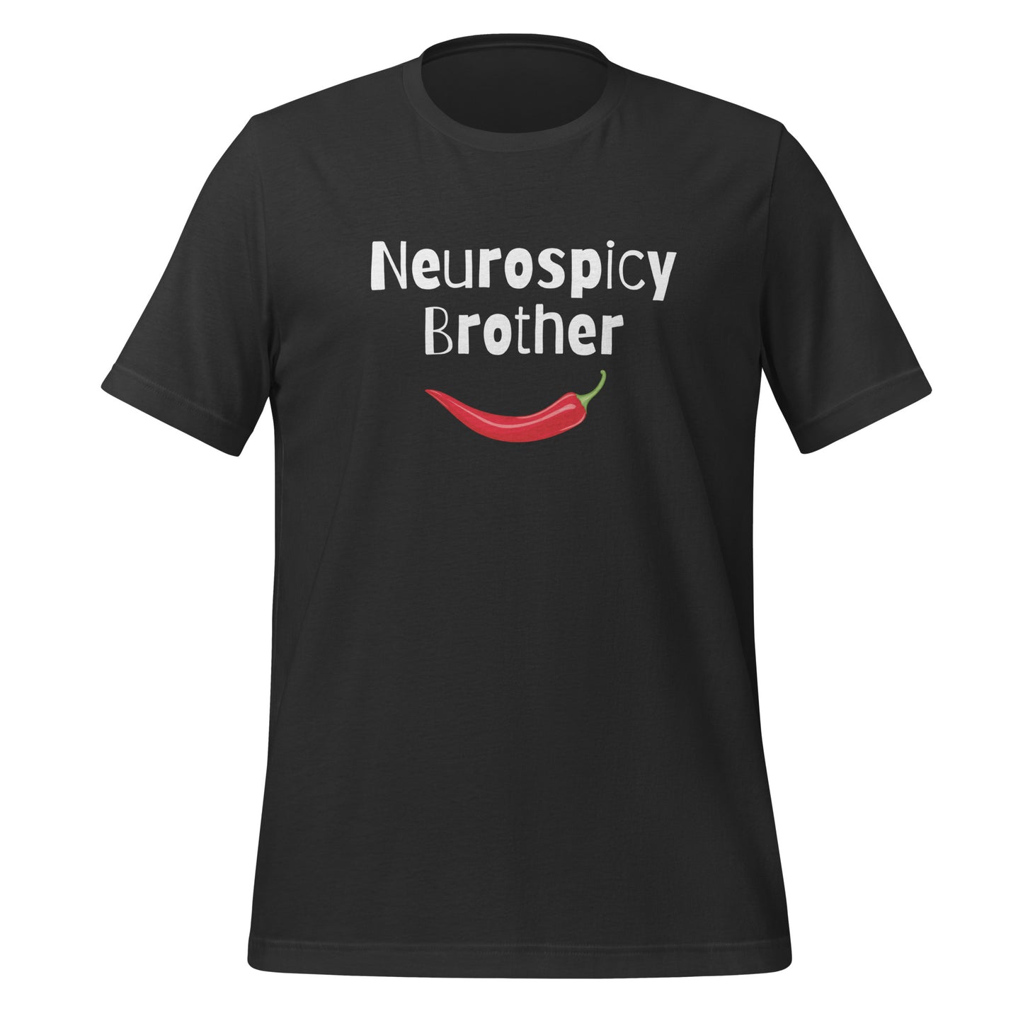 Neurospicy Brother | T-Shirt | The Neurospicy Store Dark Grey