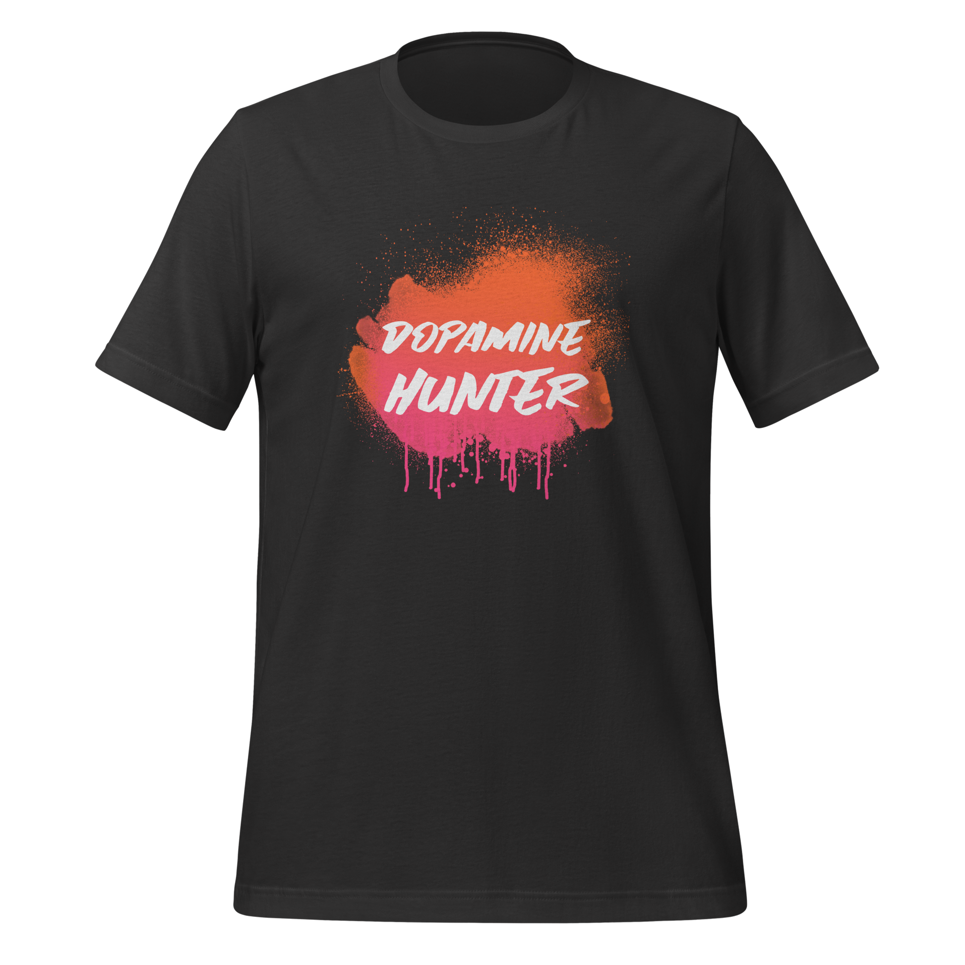 Dopamine Hunter | T-Shirt | The Neurospicy Store Dark Grey