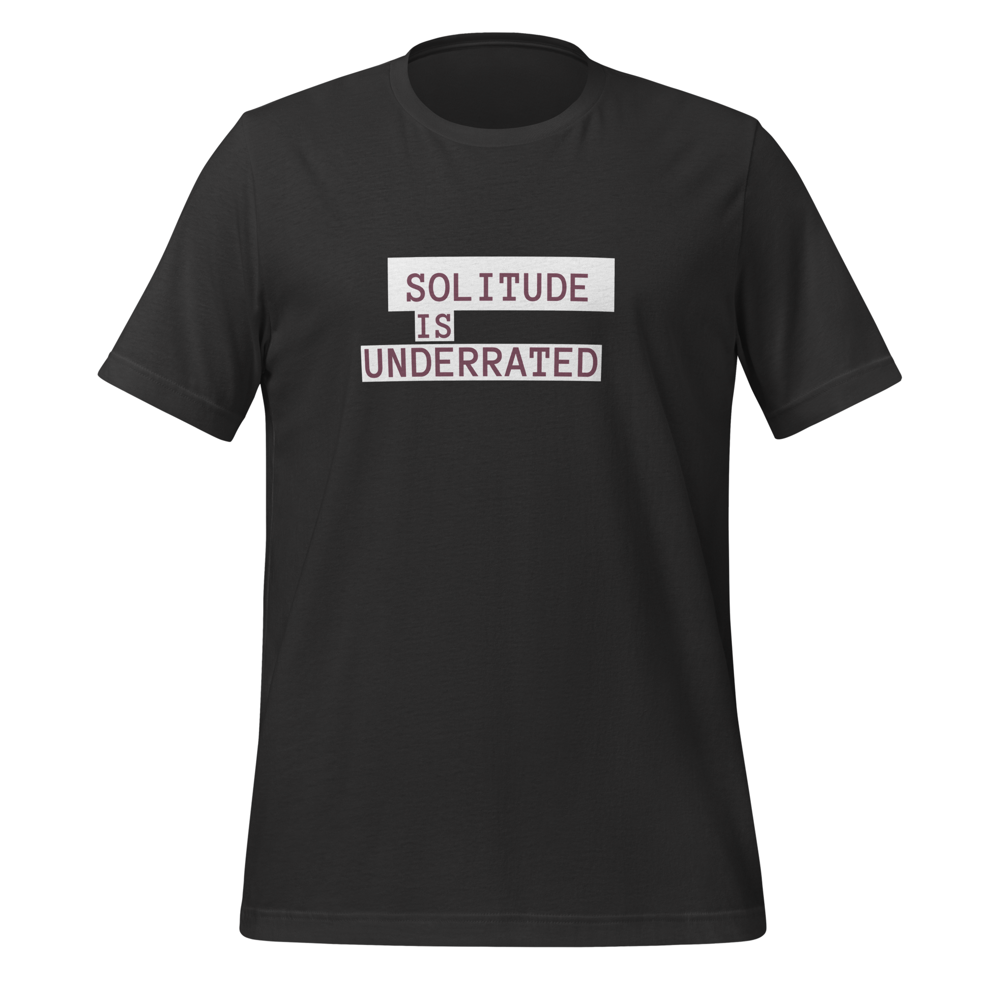 Solitude Is Underrated | T-Shirt | The Neurospicy Store Dark Grey