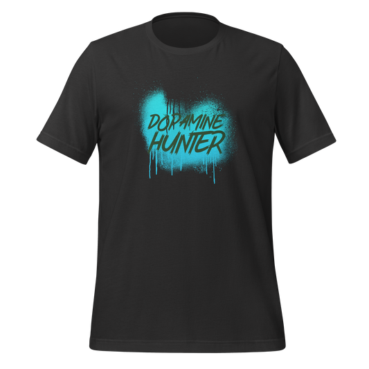 Dopamine Hunter | T-Shirt | The Neurospicy Store Dark Grey