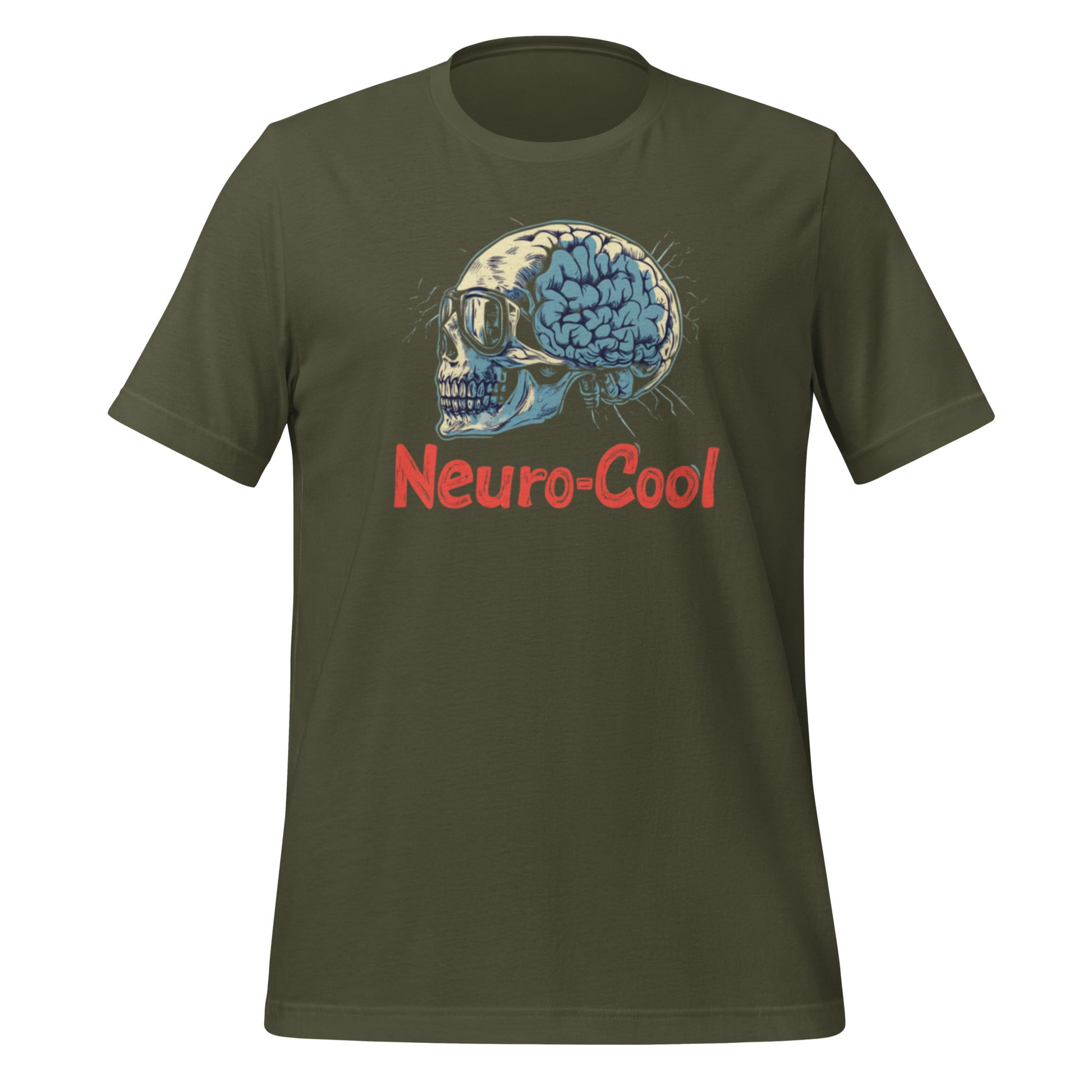 Neurospicy Cool | T-Shirt | The Neurospicy Store Military Green