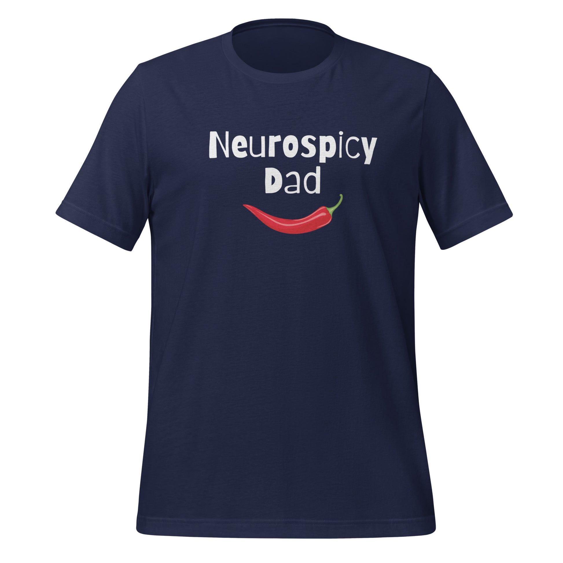 Neurospicy Dad | T-Shirt | The Neurospicy Store Navy
