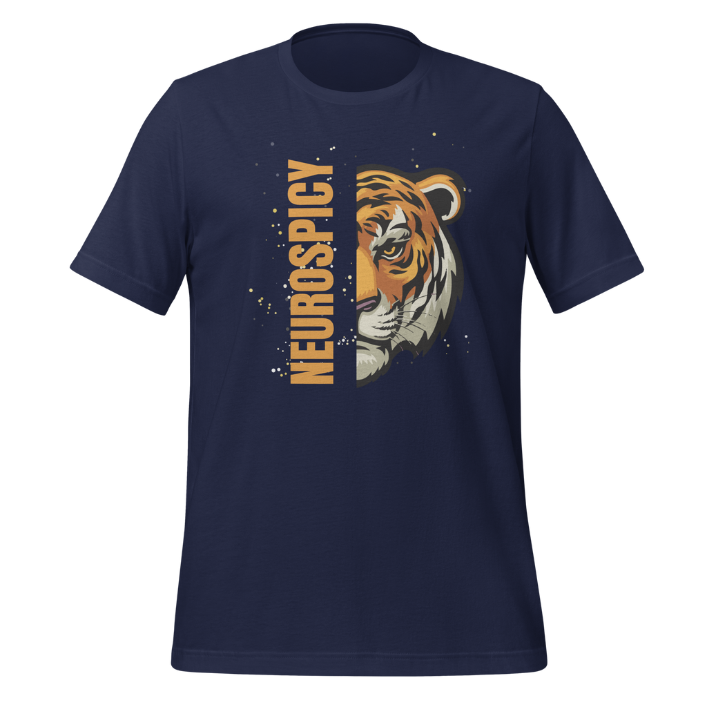 Neurospicy | T-Shirt | The Neurospicy Store Navy