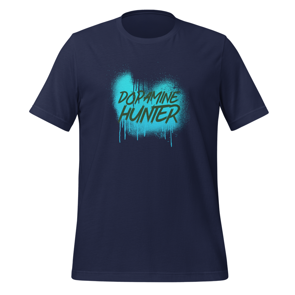 Dopamine Hunter | T-Shirt | The Neurospicy Store Navy