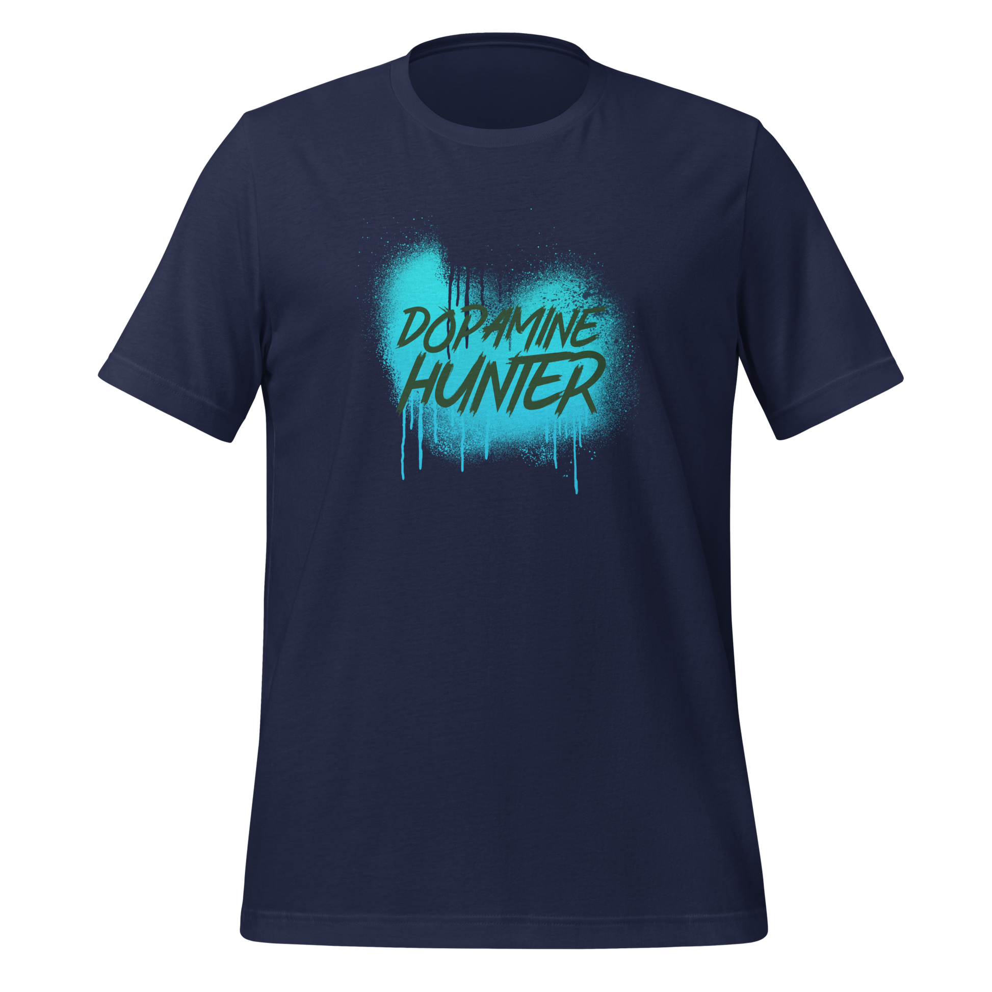 Dopamine Hunter | T-Shirt | The Neurospicy Store Navy