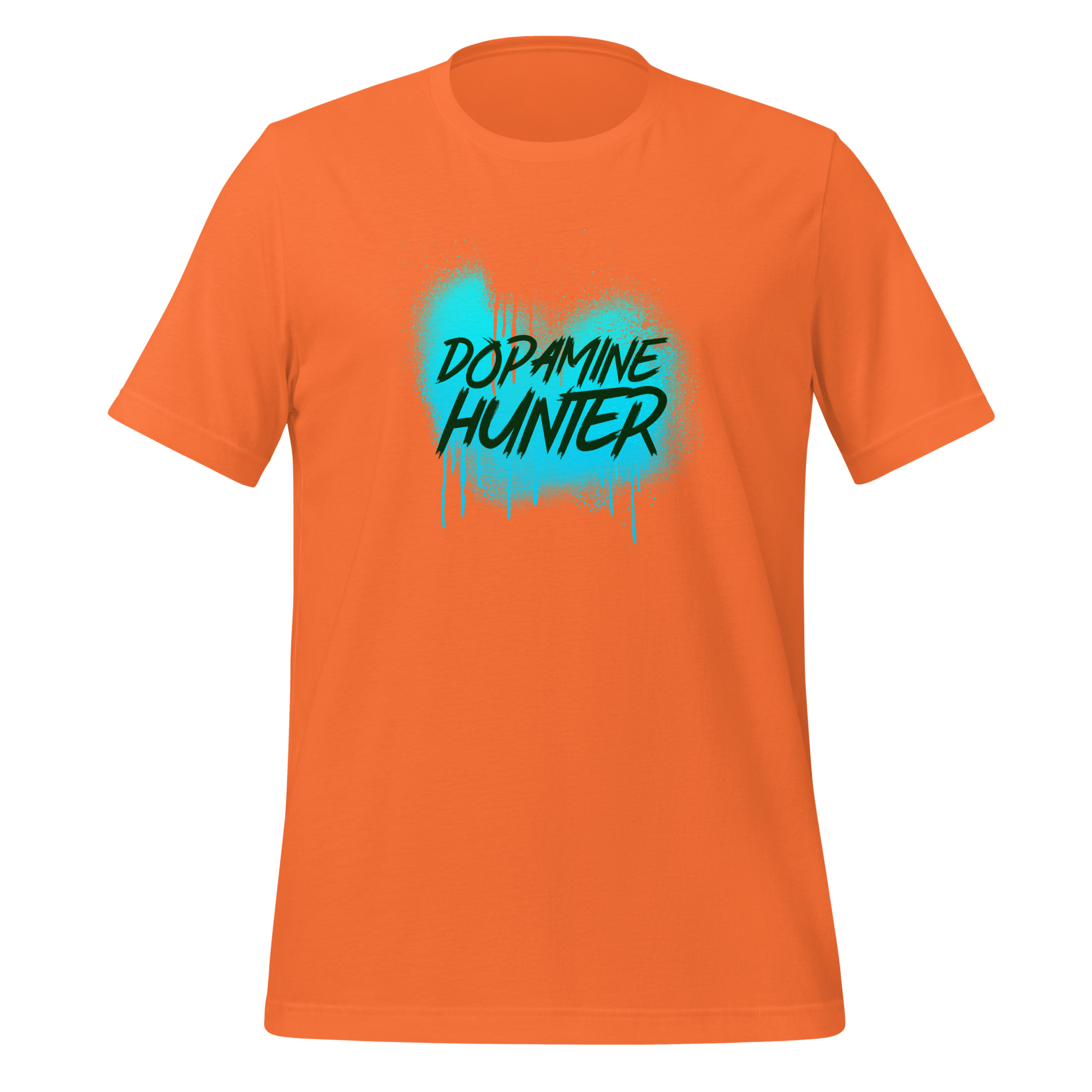 Dopamine Hunter | T-Shirt | The Neurospicy Store Orange