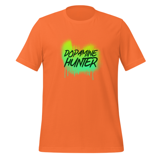 Dopamine Hunter | T-Shirt | The Neurospicy Store Orange