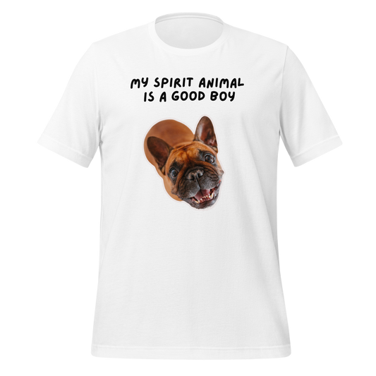My Spirit Animal Is A Good Boy | T-Shirt | The Neurospicy Store White