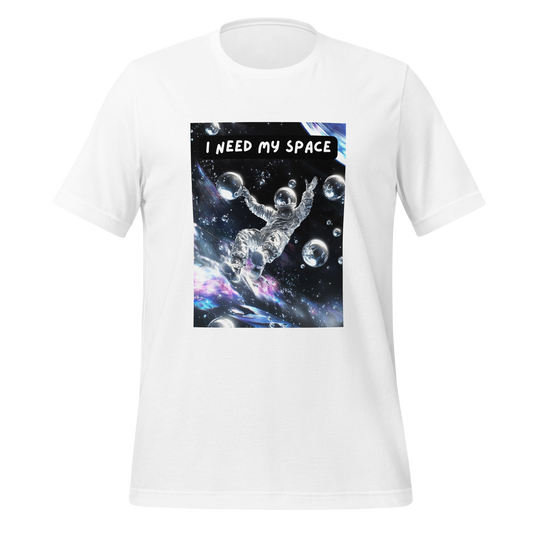 I Need My Space | T-Shirt | The Neurospicy Store White