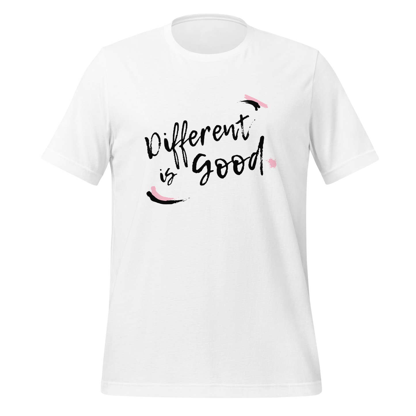 Different Is Good | T-Shirt | The Neurospicy Store White