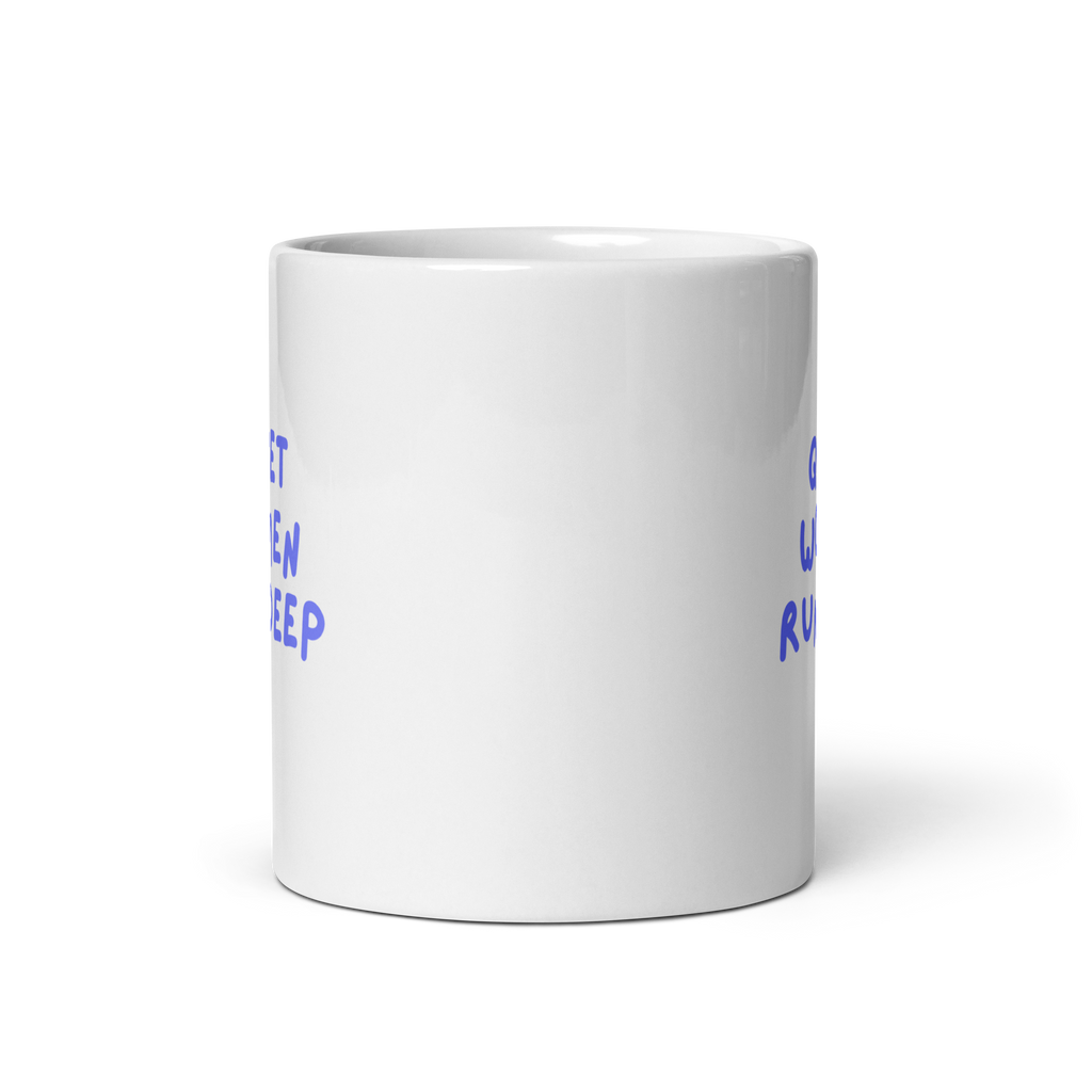 Quiet Women Run Deep | White Glossy Mug | The Neurospicy Store