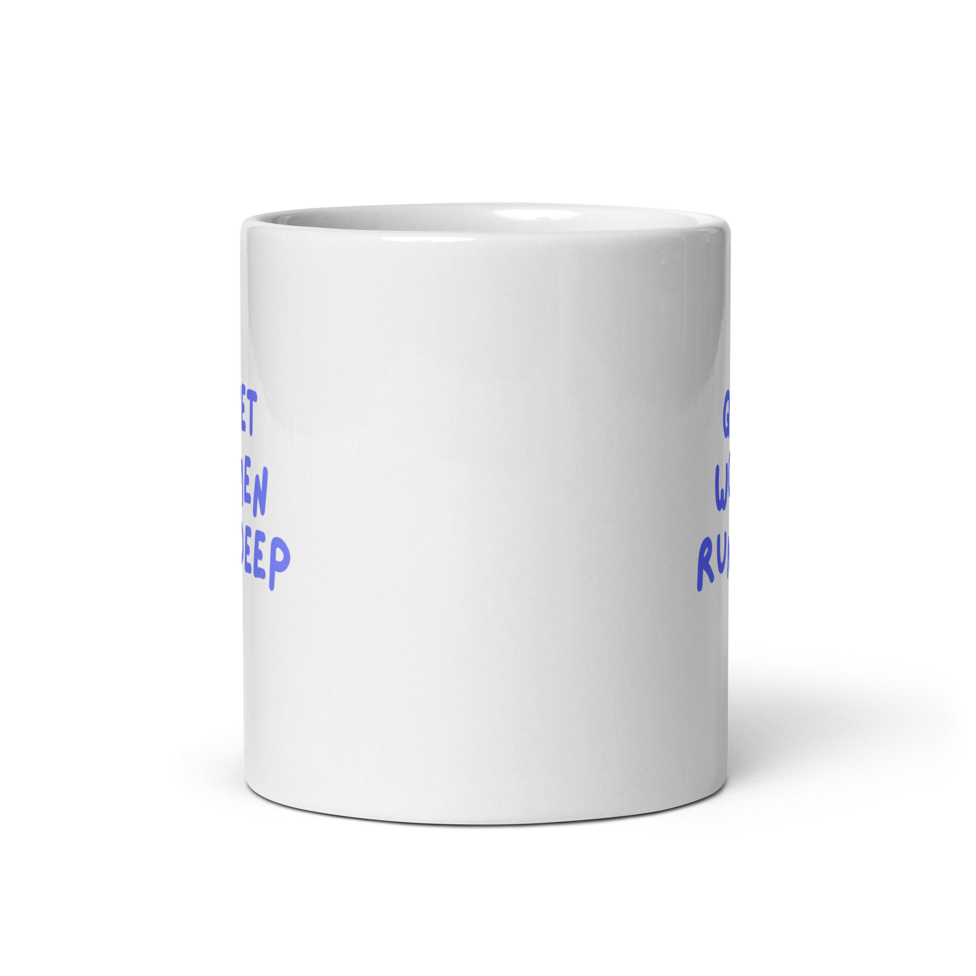 Quiet Women Run Deep | White Glossy Mug | The Neurospicy Store