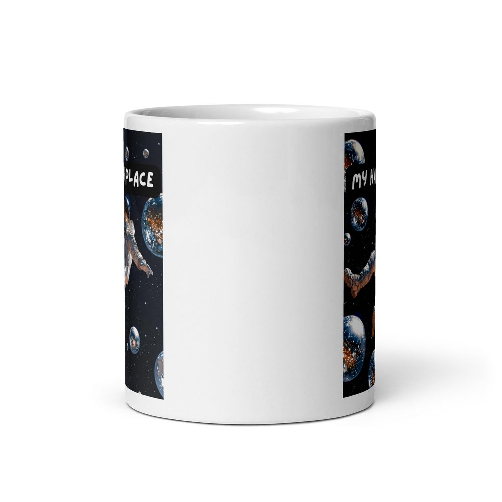 My Happy Place | White Glossy Mug | The Neurospicy Store