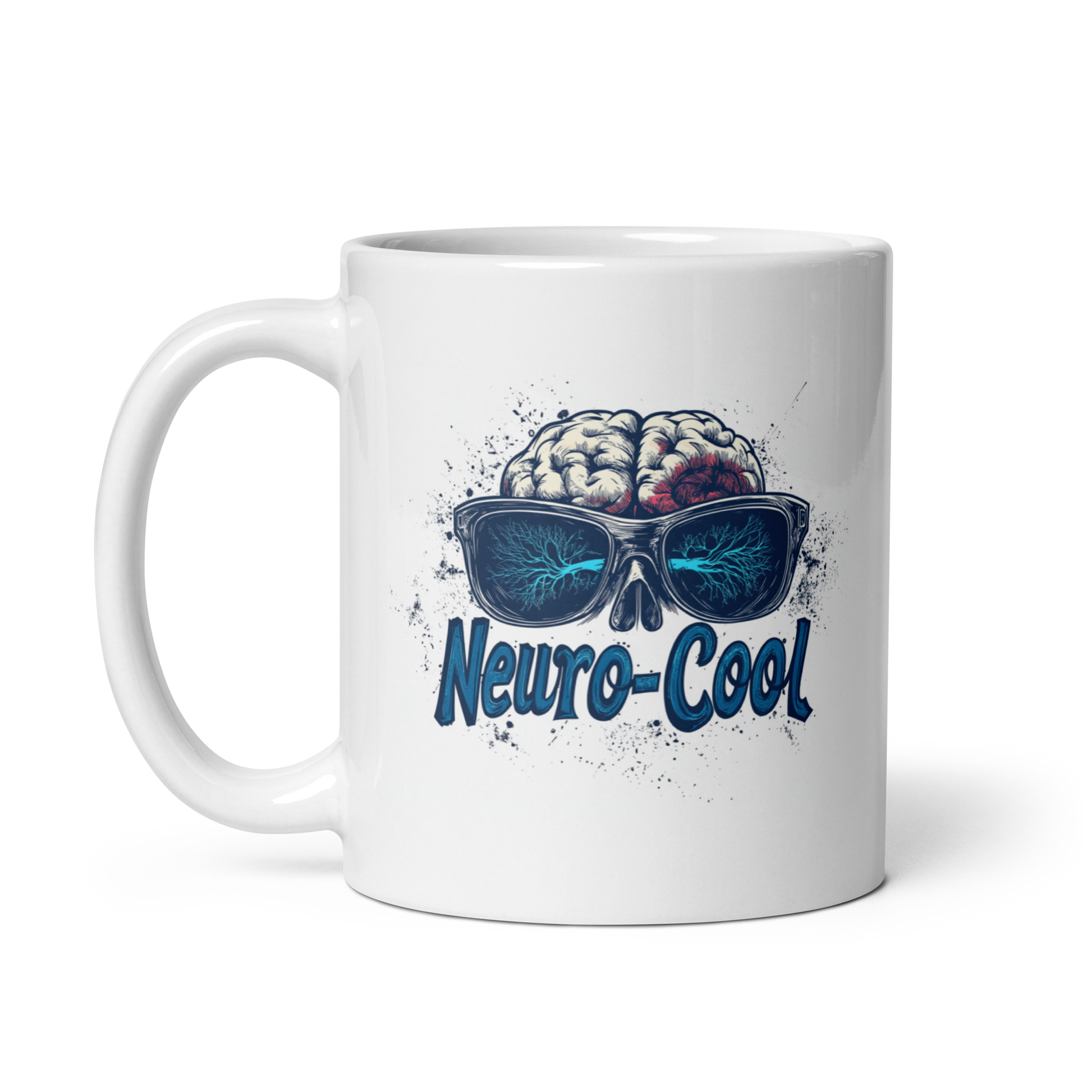 Neuro-Cool | White Glossy Mug | The Neurospicy Store