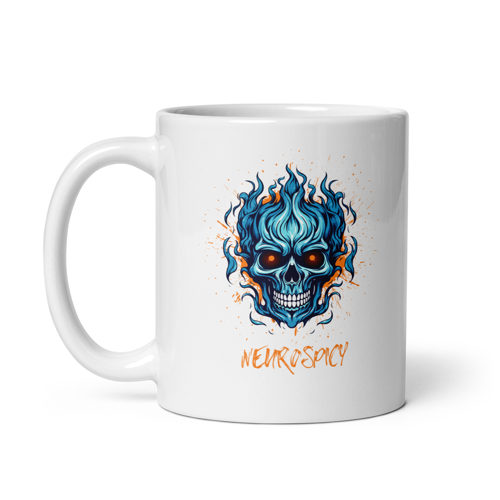 Neurospicy | White Glossy Mug | The Neurospicy Store