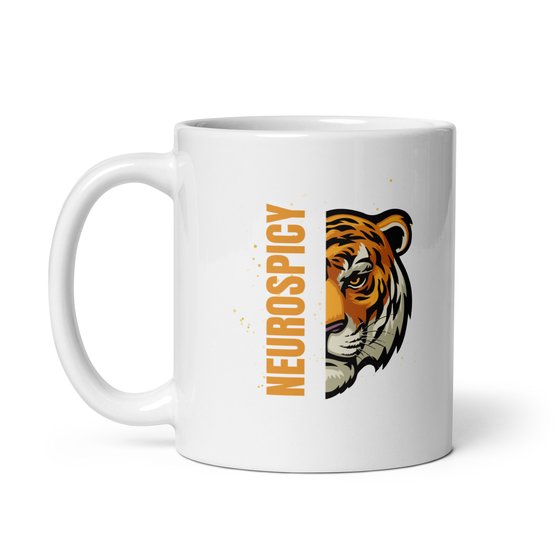 Neurospicy | White Glossy Mug | The Neurospicy Store