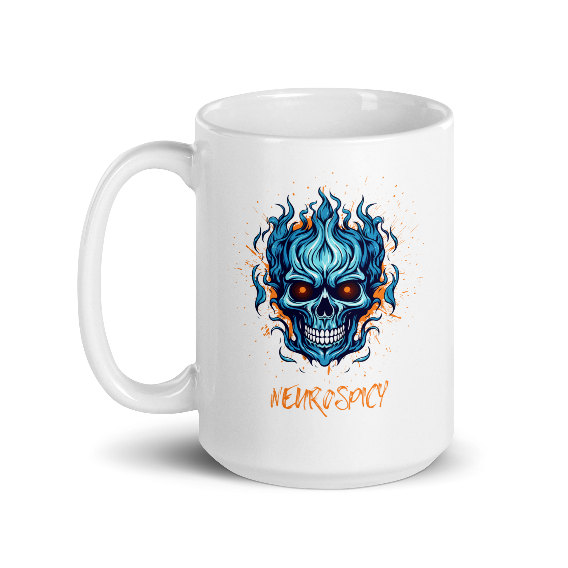 Neurospicy | White Glossy Mug | The Neurospicy Store