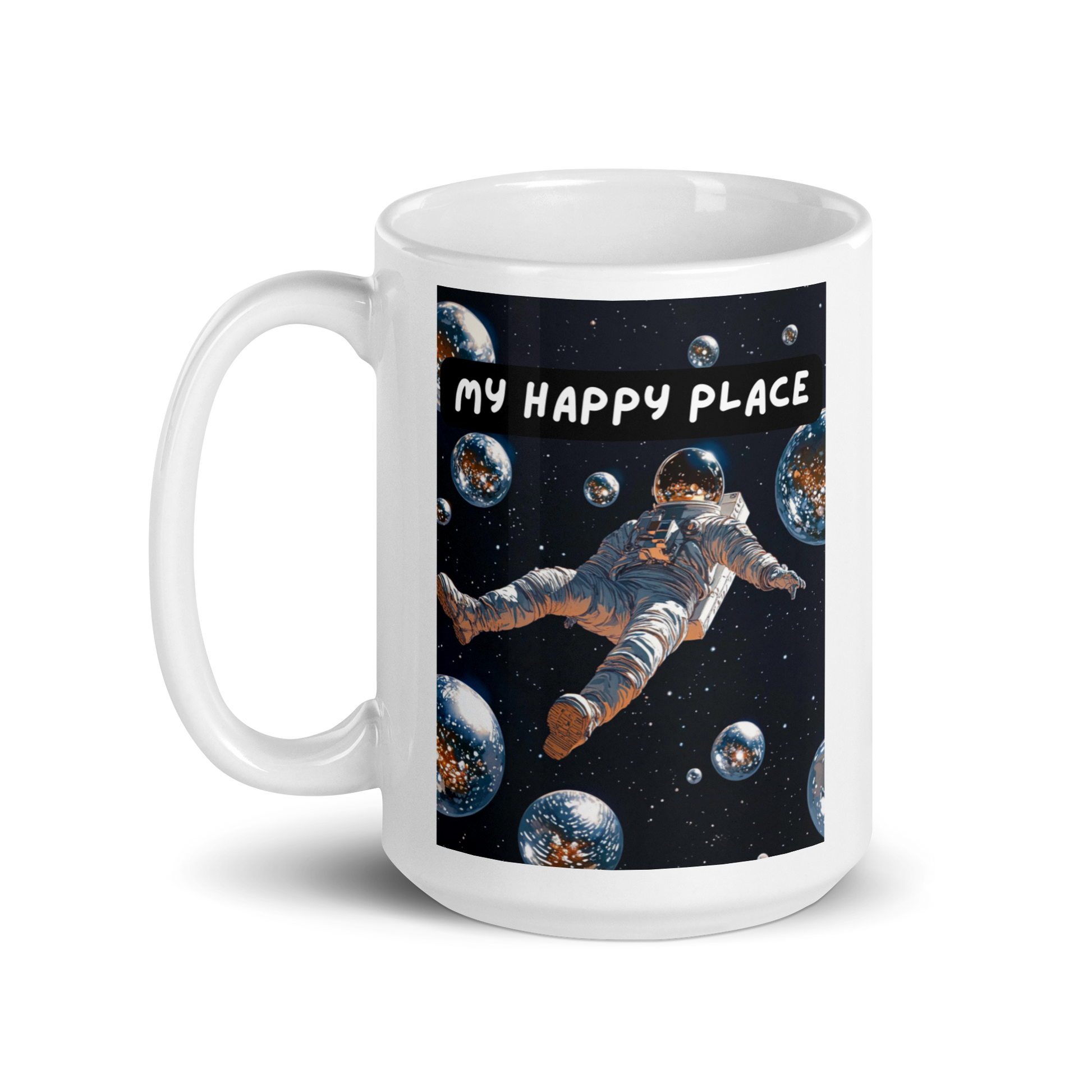 My Happy Place | White Glossy Mug | The Neurospicy Store