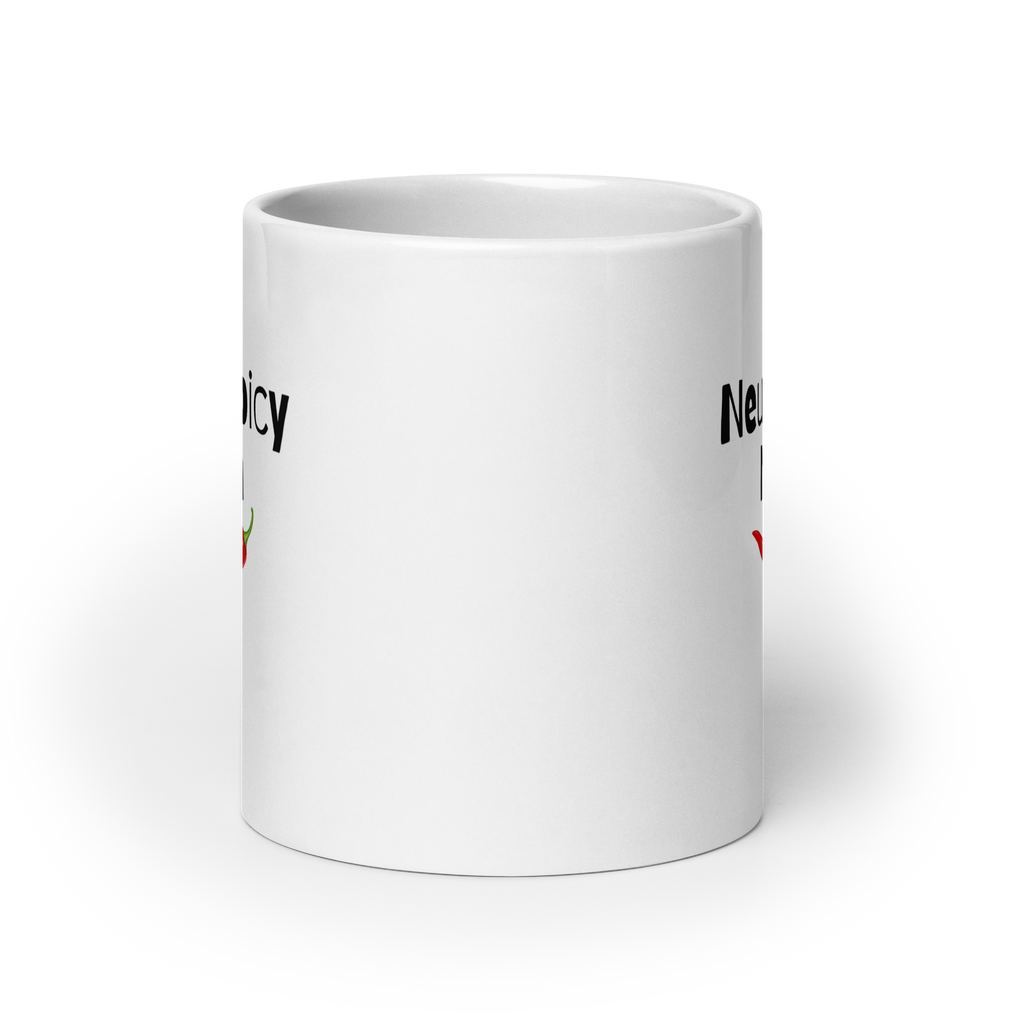 Neurospicy Mom | White Glossy Mug | The Neurospicy Store