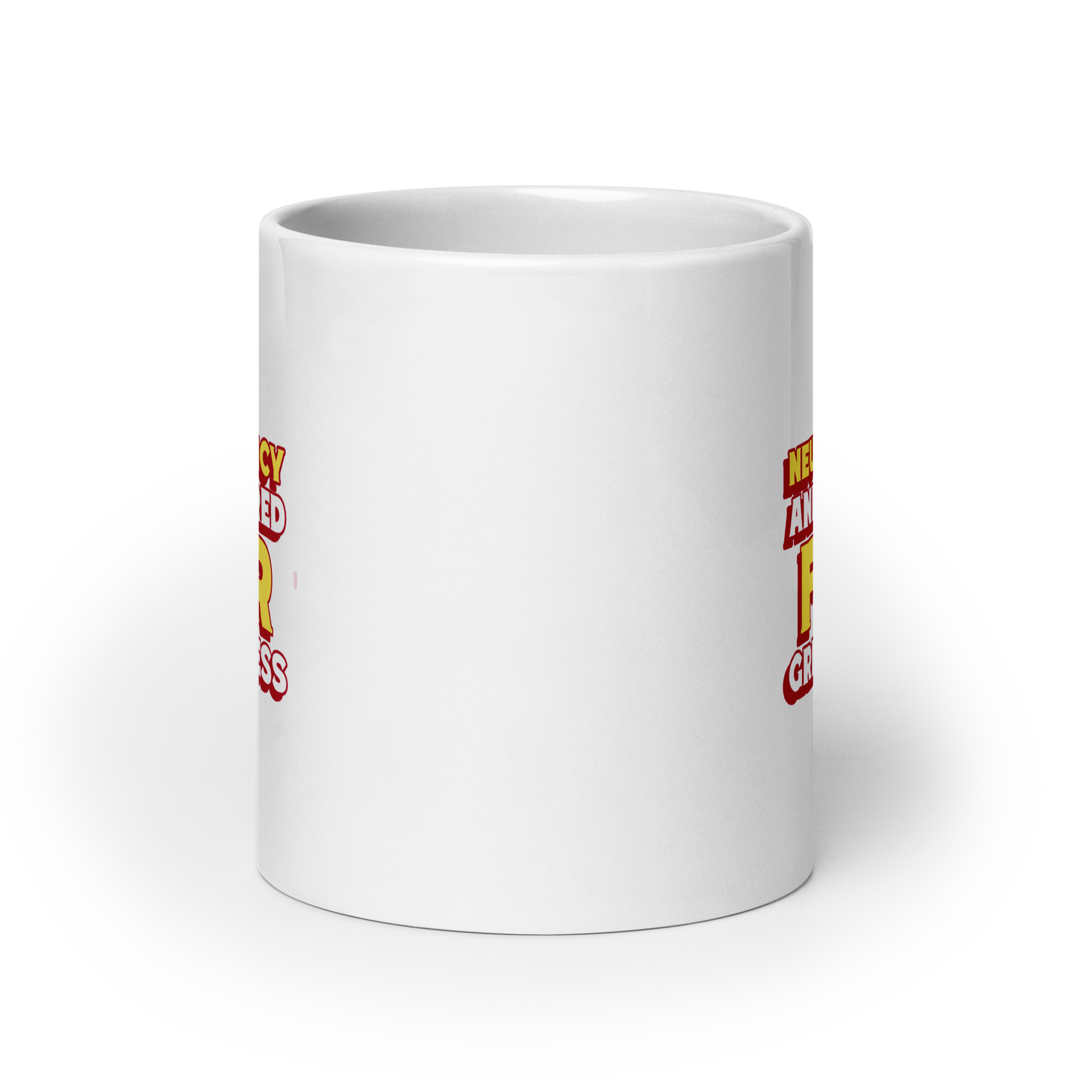 Neurospicy And Wired For Greatness | White Glossy Mug | The Neurospicy Store