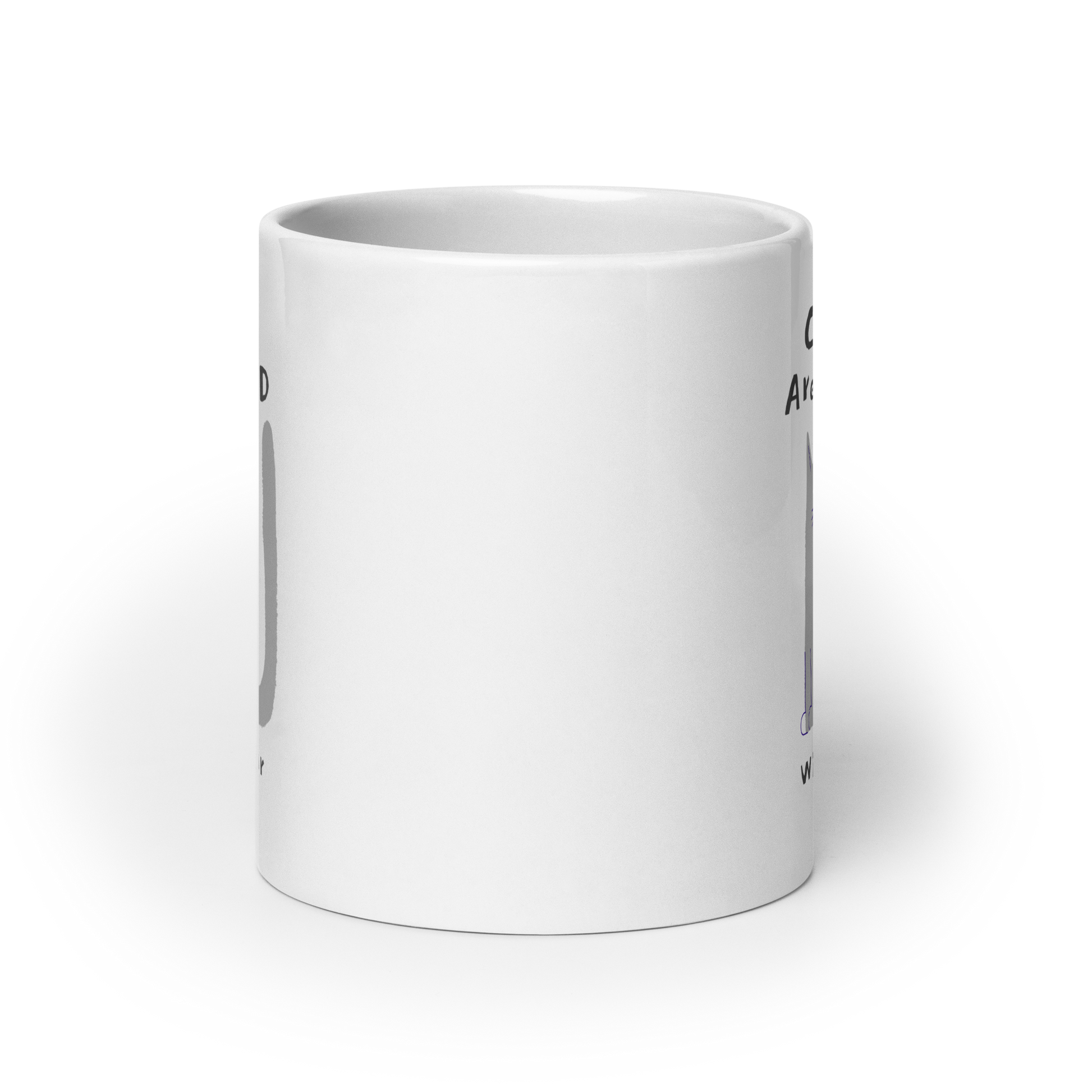 Cats Are ADHD With Fur | White Glossy Mug | The Neurospicy Store