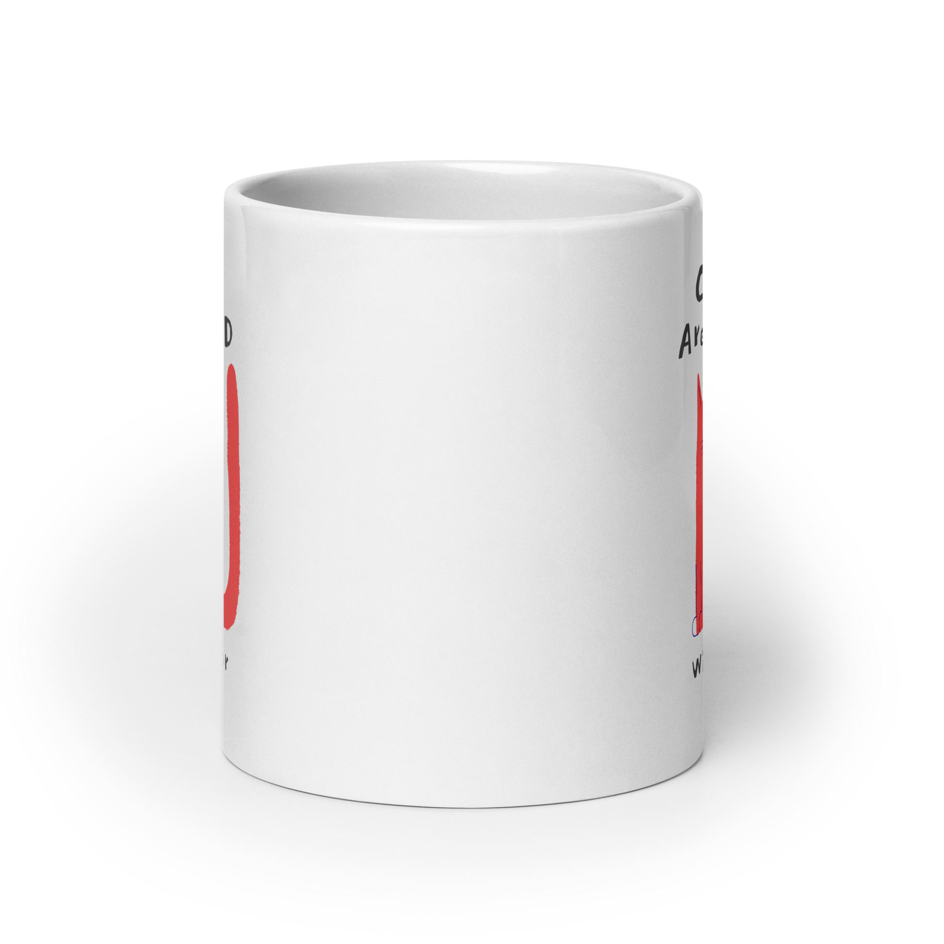 Cats Are ADHD With Fur | White Glossy Mug | The Neurospicy Store