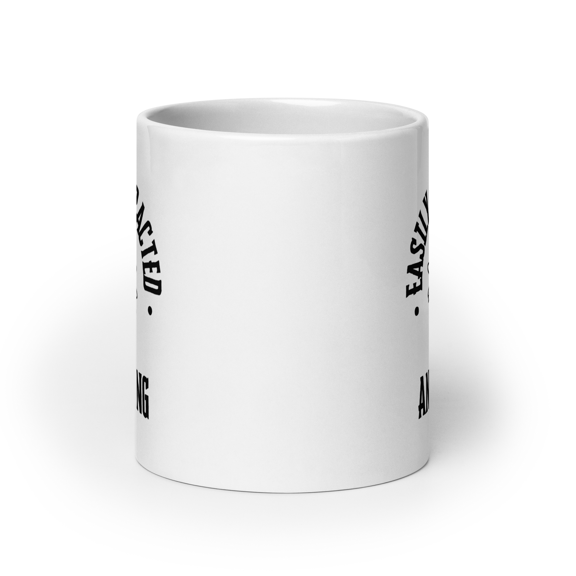 Easily Distracted By Anything | White Glossy Mug | The Neurospicy Store