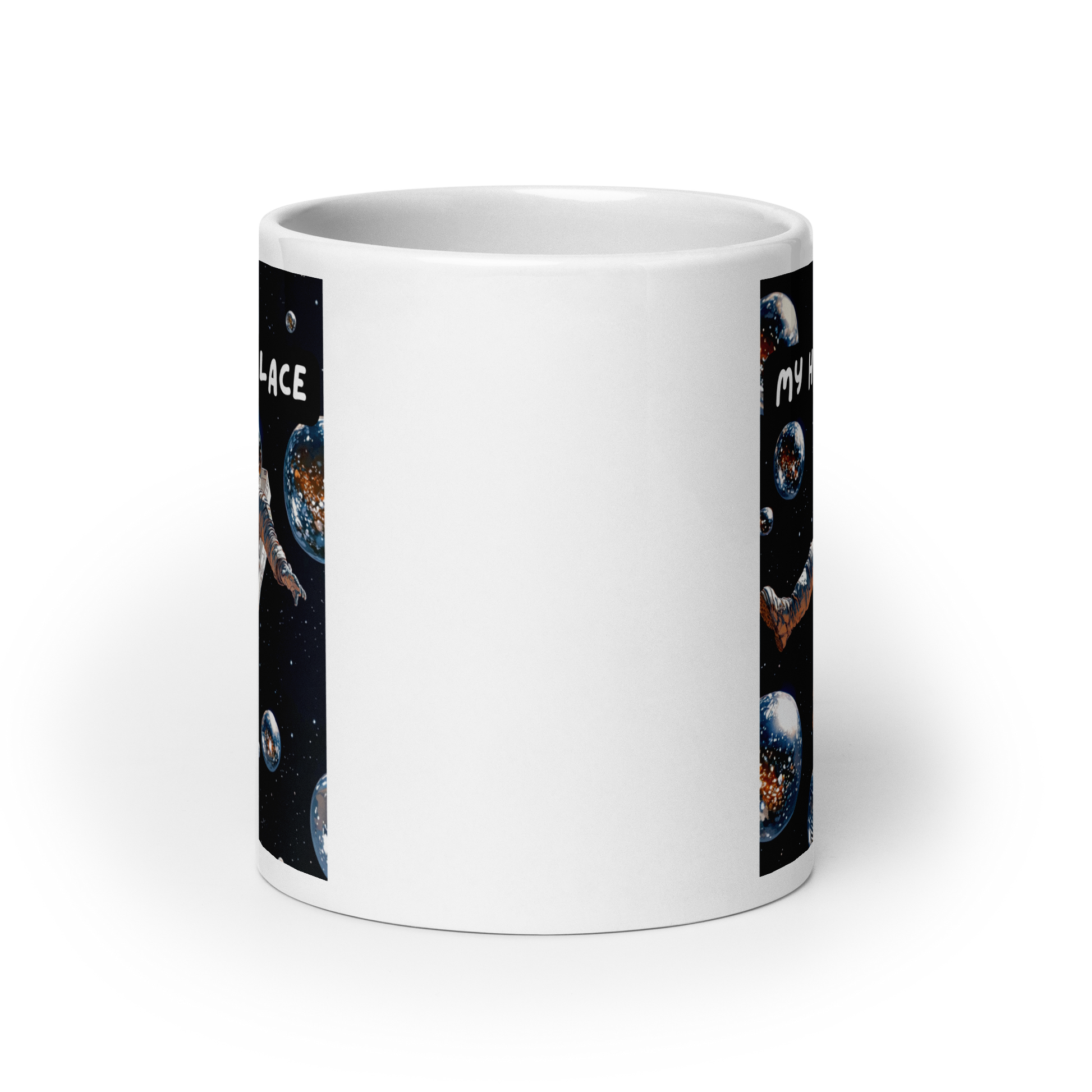 My Happy Place | White Glossy Mug | The Neurospicy Store