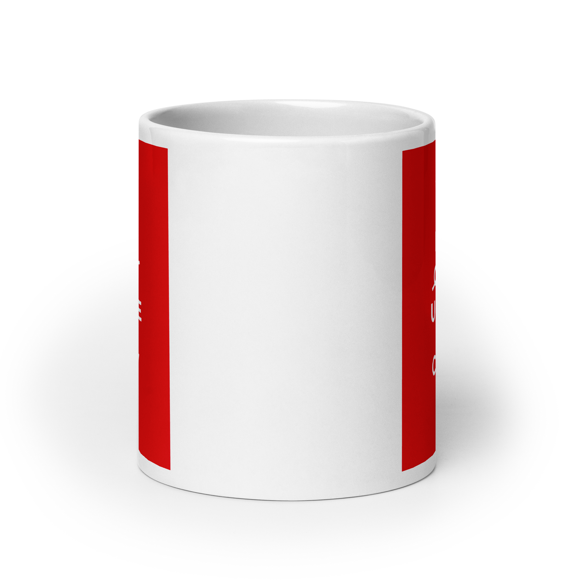 Keep Calm Unique And Carry On | White Glossy Mug | The Neurospicy Store