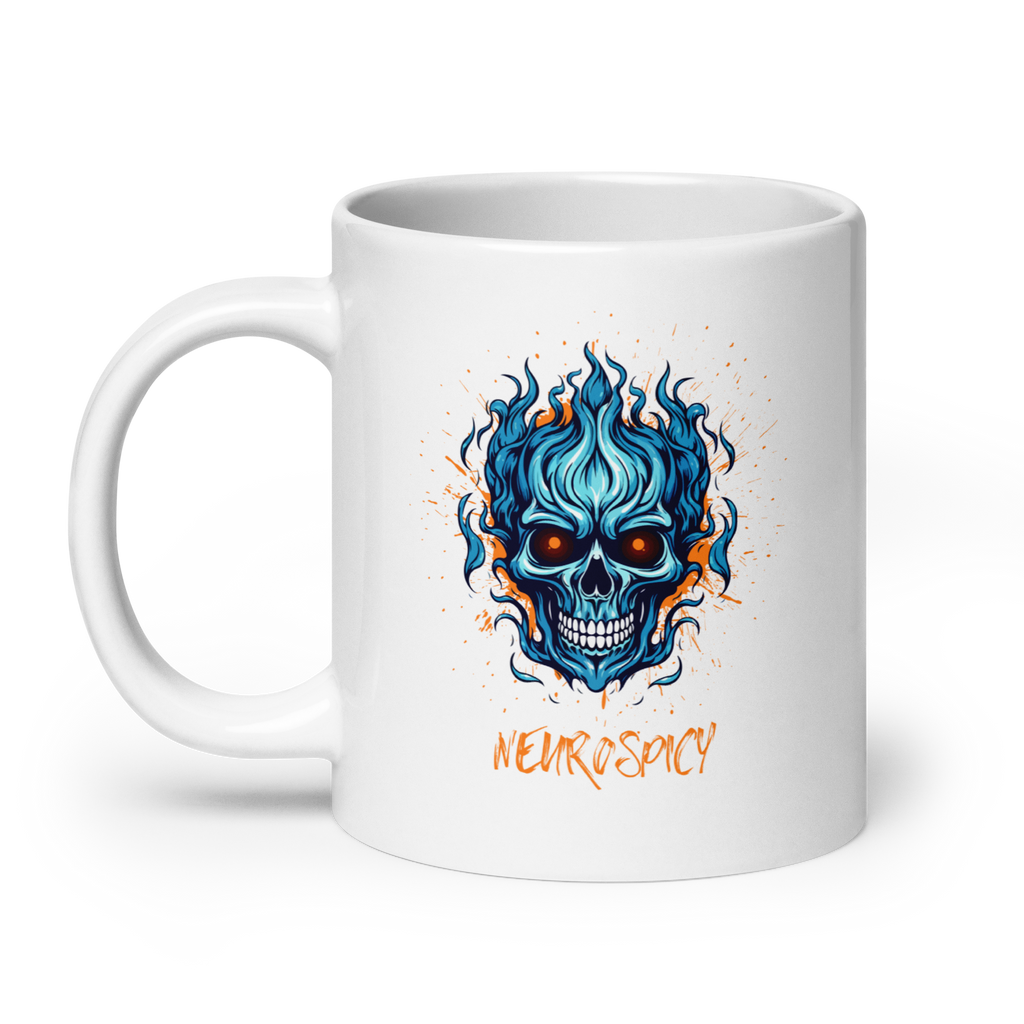 Neurospicy | White Glossy Mug | The Neurospicy Store