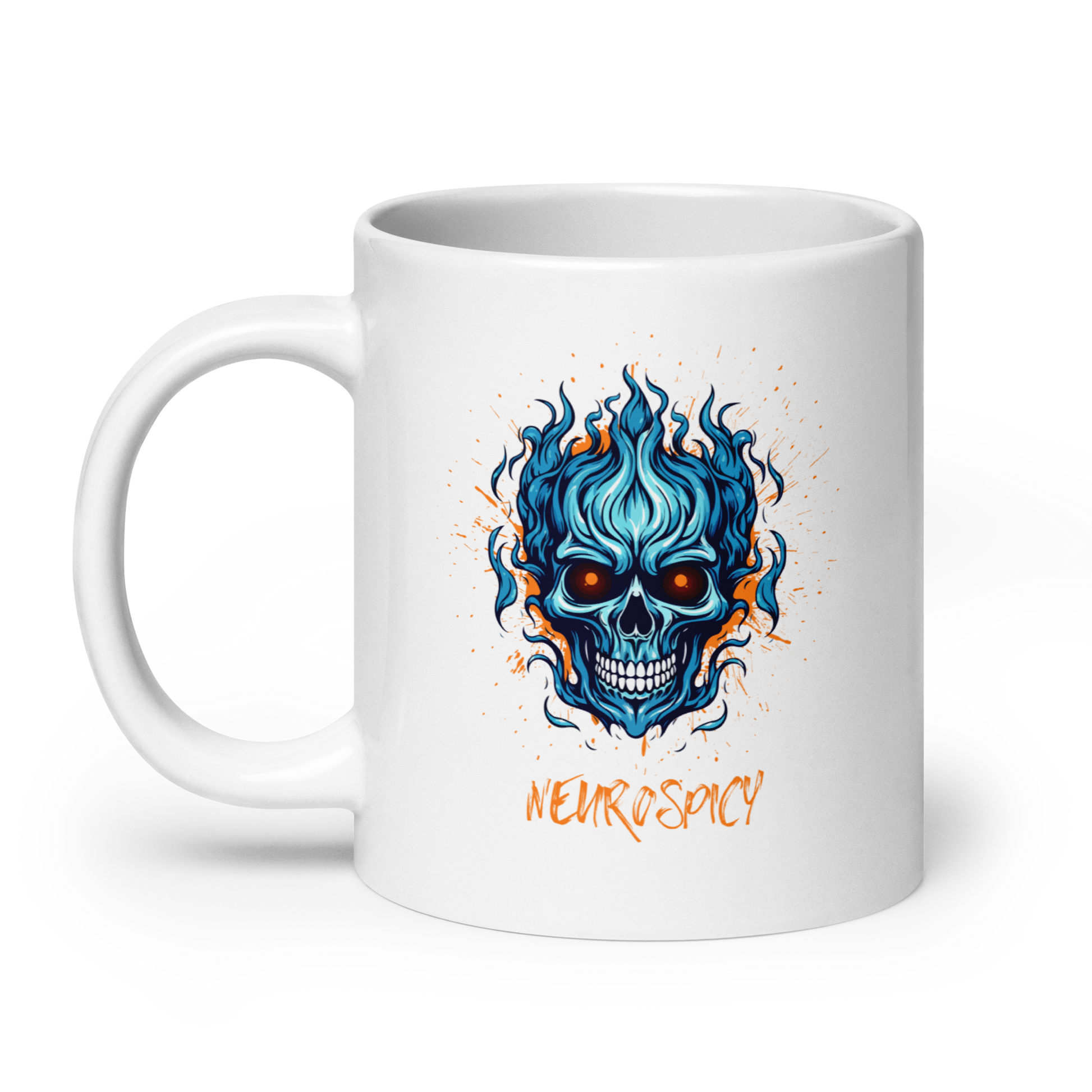 Neurospicy | White Glossy Mug | The Neurospicy Store