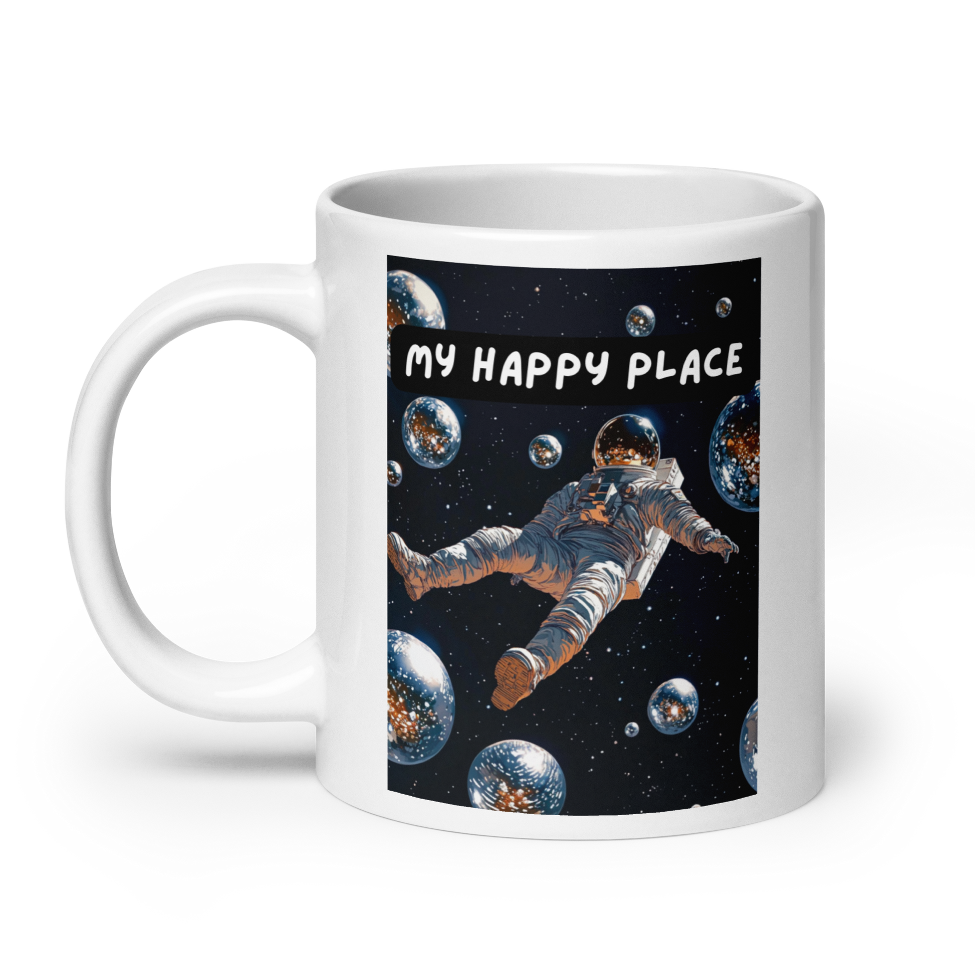 My Happy Place | White Glossy Mug | The Neurospicy Store